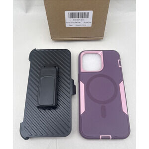 Showdd Designed for iPhone 15 Pro Max Case,Magnetic,Double Protection New *READ